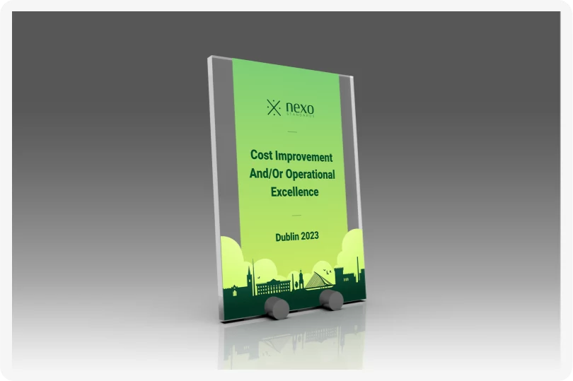 Design of the Trophies for the Nexo Annual Conference 2023 Awards