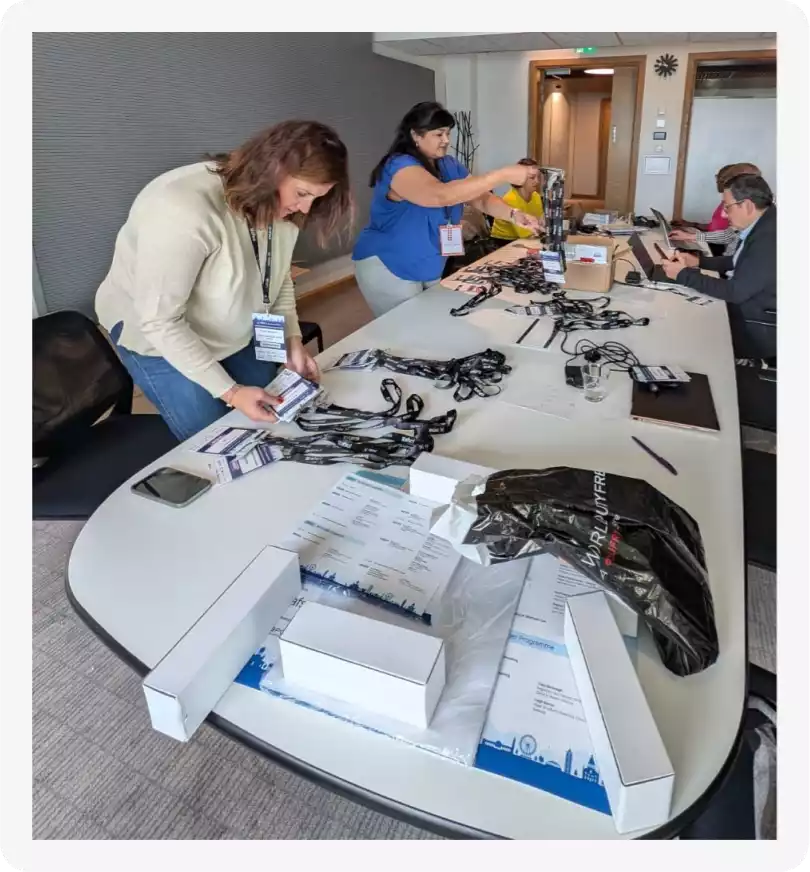 Design of the Badges for the Nexo Annual Conference 2024