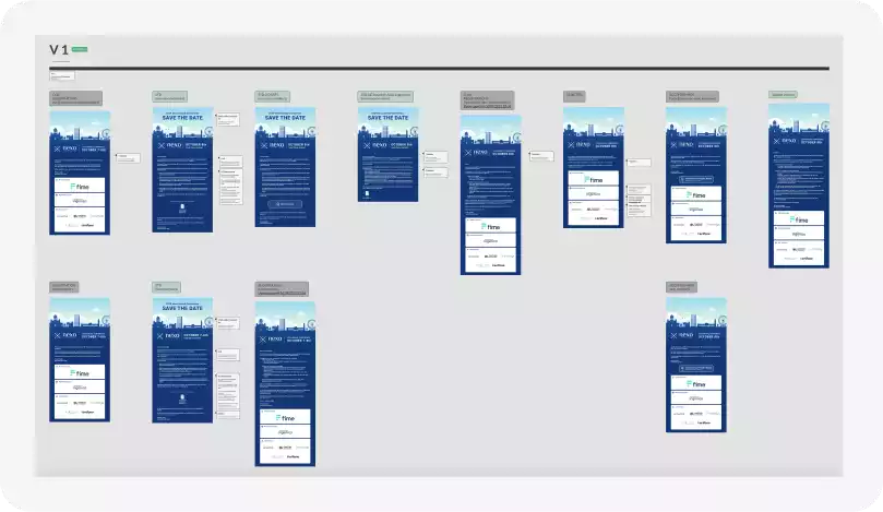 Email Campagne  Design for the Nexo Standards Annual Conference 2024