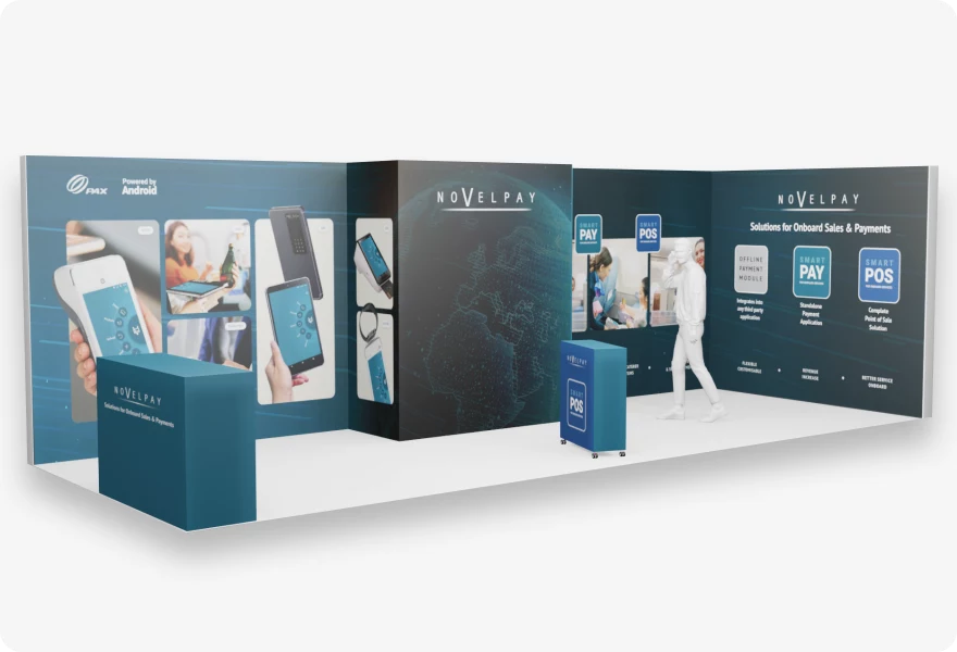 Booth Design for World Travel Catering & Onboard Services 2023