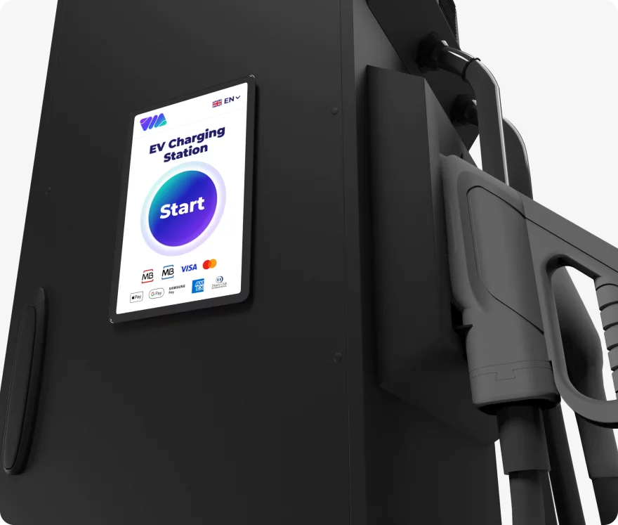 TeddyGraphics' EV-Charging Experience utilising PAX IM30 Payment Terminal