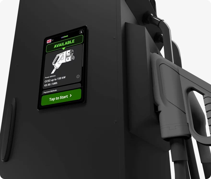 TeddyGraphics' EV-Charging Experience utilising PAX IM30 Payment Terminal