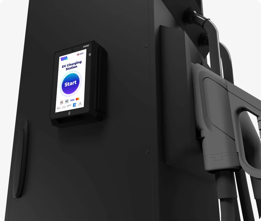 TeddyGraphics' EV-Charging Experience utilising PAX IM30 Payment Terminal
