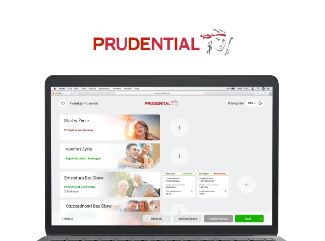 Project thumbnail of Pre-Sales App for Prudential Polska