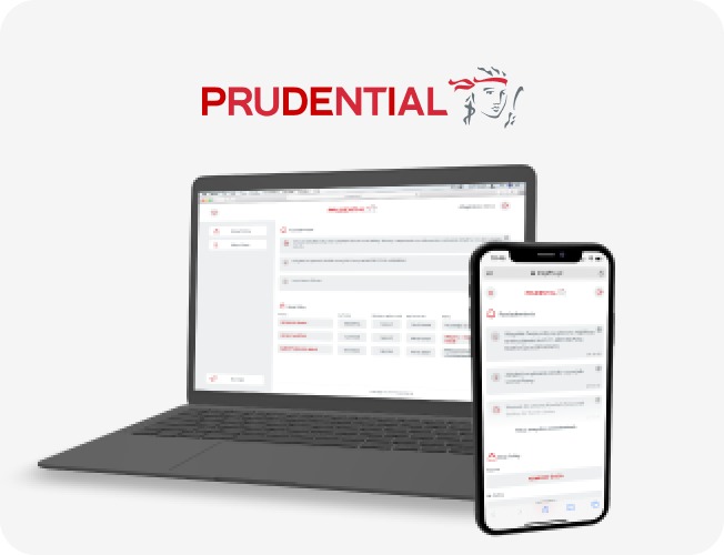Project thumbnail of mojePru WebApp for Prudential Polska