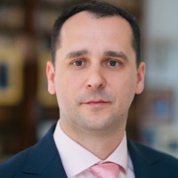 A portrait of Grzegorz Jaglarski from testimonial