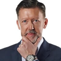 A portrait of Joe Conelly from testimonial