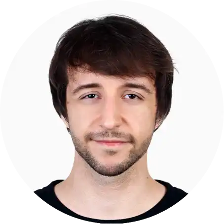 A portrait of Patryk Jokiel